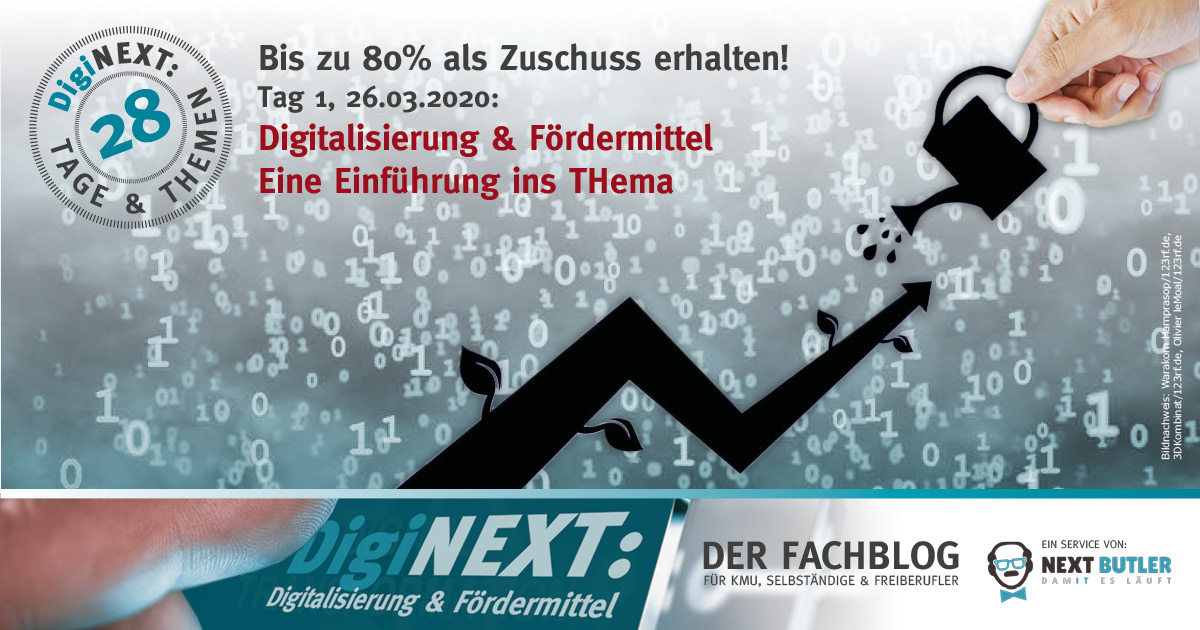 Digitalisierung & Fördermittel: eine Einführung ins Thema